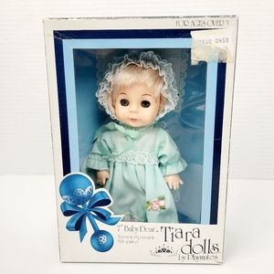 Vtg 1981~Baby Dear 7" Tiara Doll Playmates~Poseable~Fully Jointed~Original Box